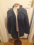 Mens Crivit Size XL Navy And Blue Zip Through Jacket