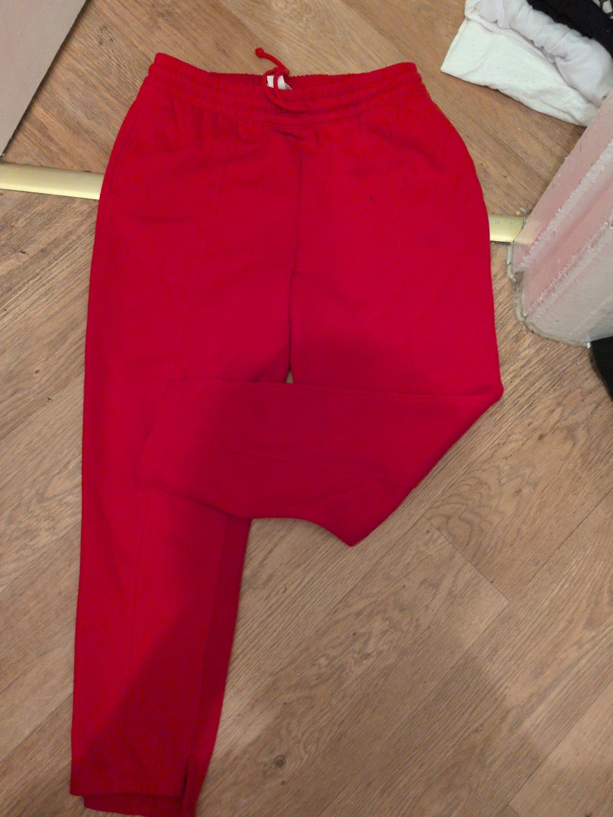 H&M Medium Red Elasticated Jogger