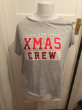 Papaya XL Grey Xmas Crew Short Sleeve Pyjama Top