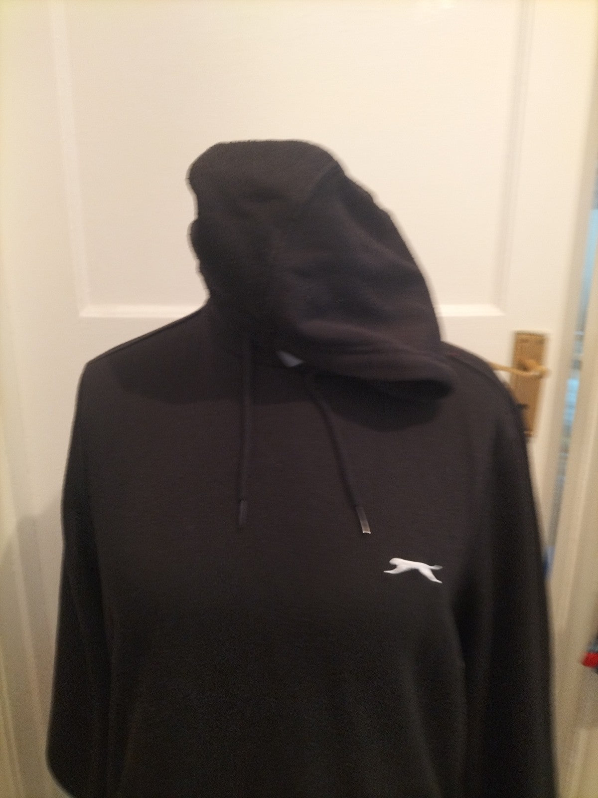 Mens Slazenger Size M Black Pullover Hoodie