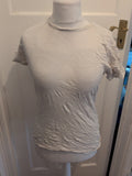Primark XS Ivory T-shirt Short Sleeve