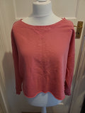 Ladies H&M Size M Basics Pink Jumper