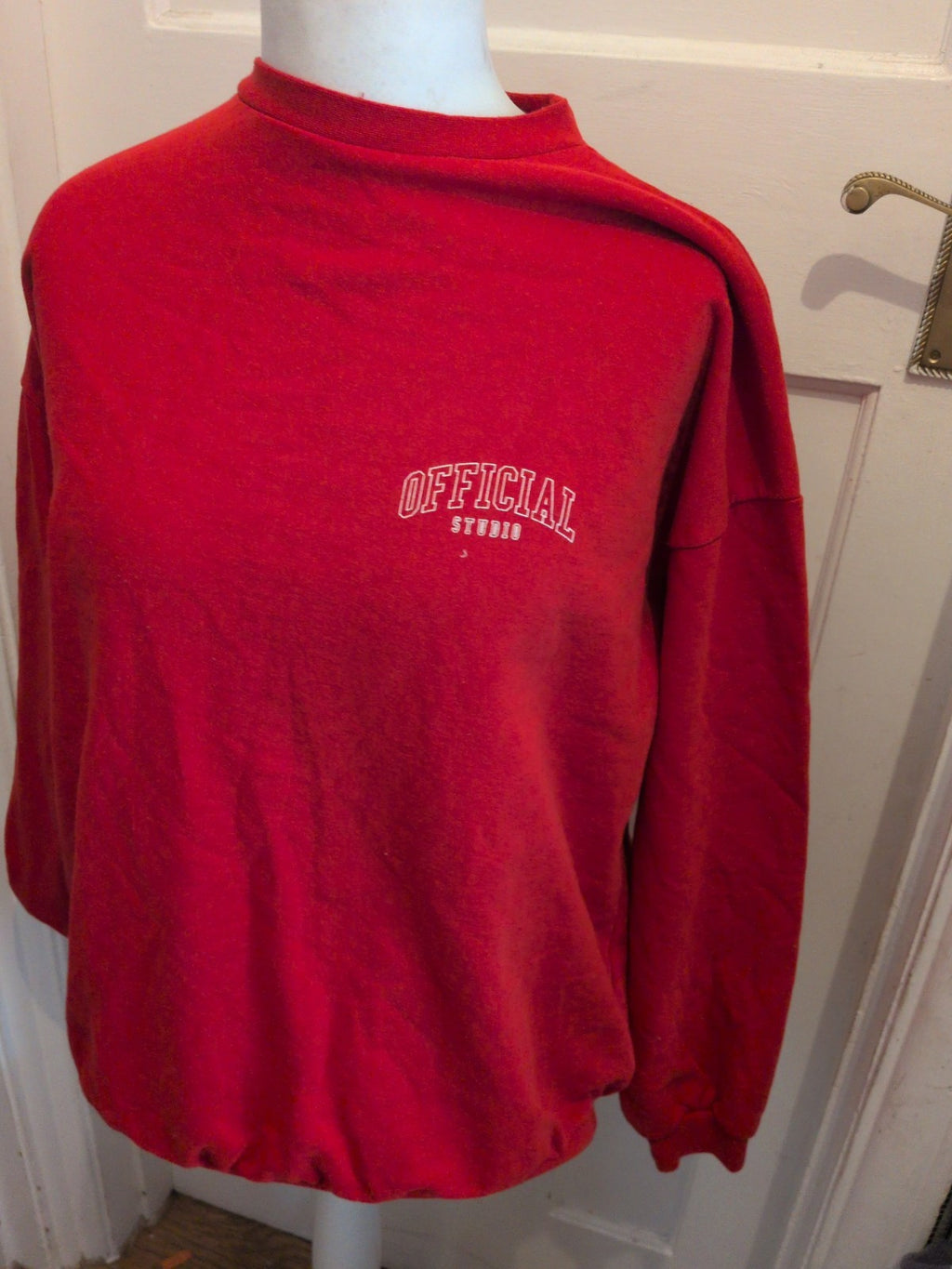 Boohoo Medium Red Pullover Jumper