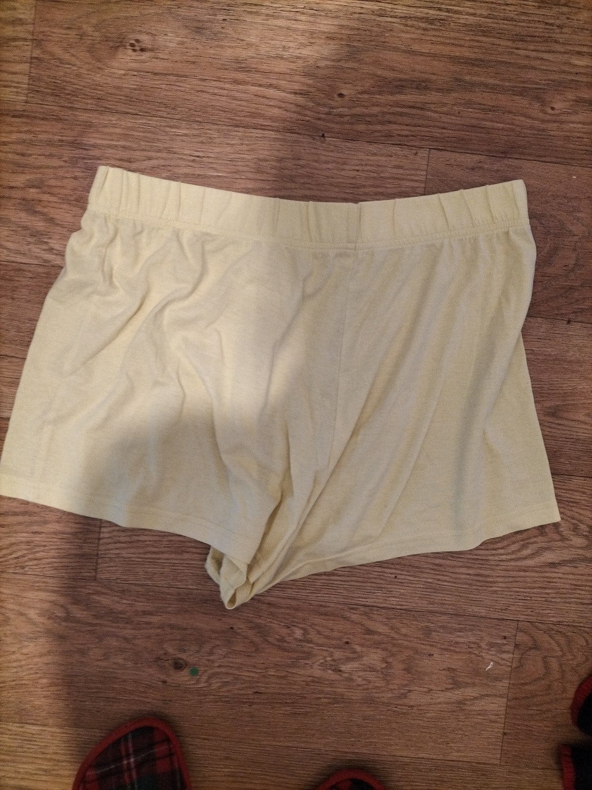 Ladies F&F Size 12-14 Lemon Elasticated Sleep Shorts