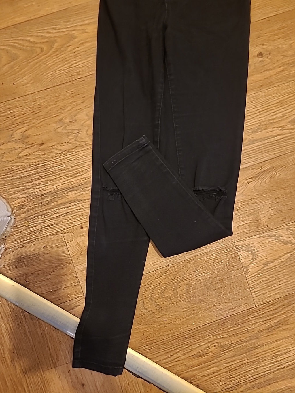 Ladies Denim Co Size 8 Black Denim Jeans