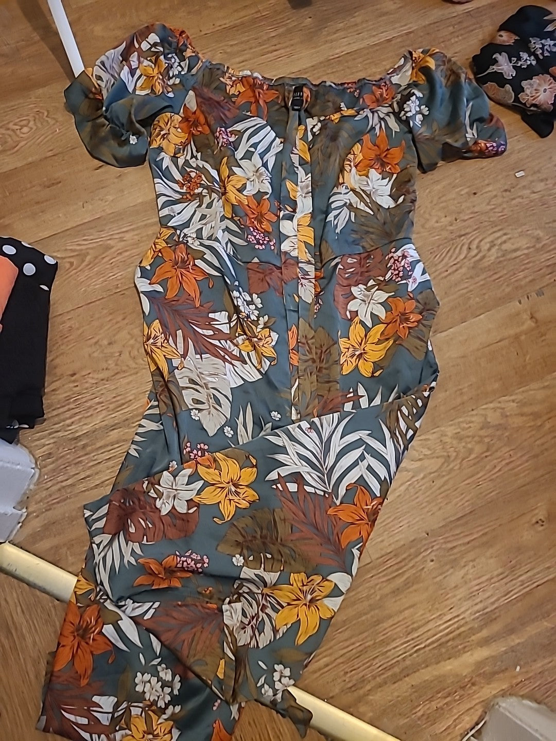 Ladies Lovedrobe Size 2XL Multicoloured Floral Jumpsuit