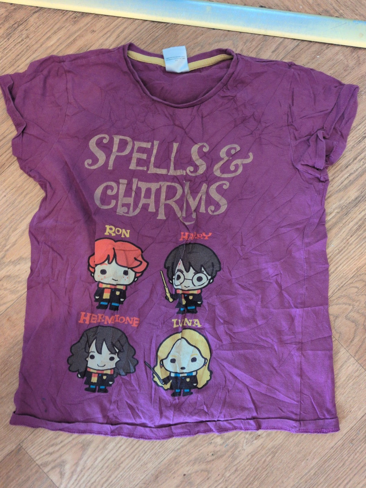 Pep&Co 12-13 Years Harry Potter Pyjama Top(Small Bleach Mark On Back)