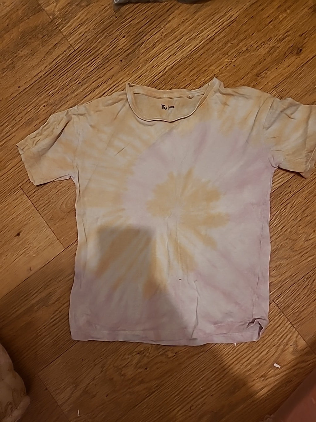 Girls Tu Age 6 Years Multicoloured Dye Tshirt