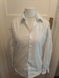 Mens Ben Sherman Size 15.5 White Long Sleeved Shirt
