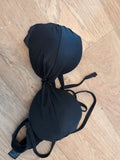 George 8 Black Bikini Bra