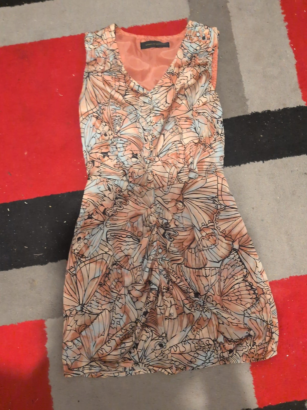 House Of Oerleon XS Pink Sleeveless Dress