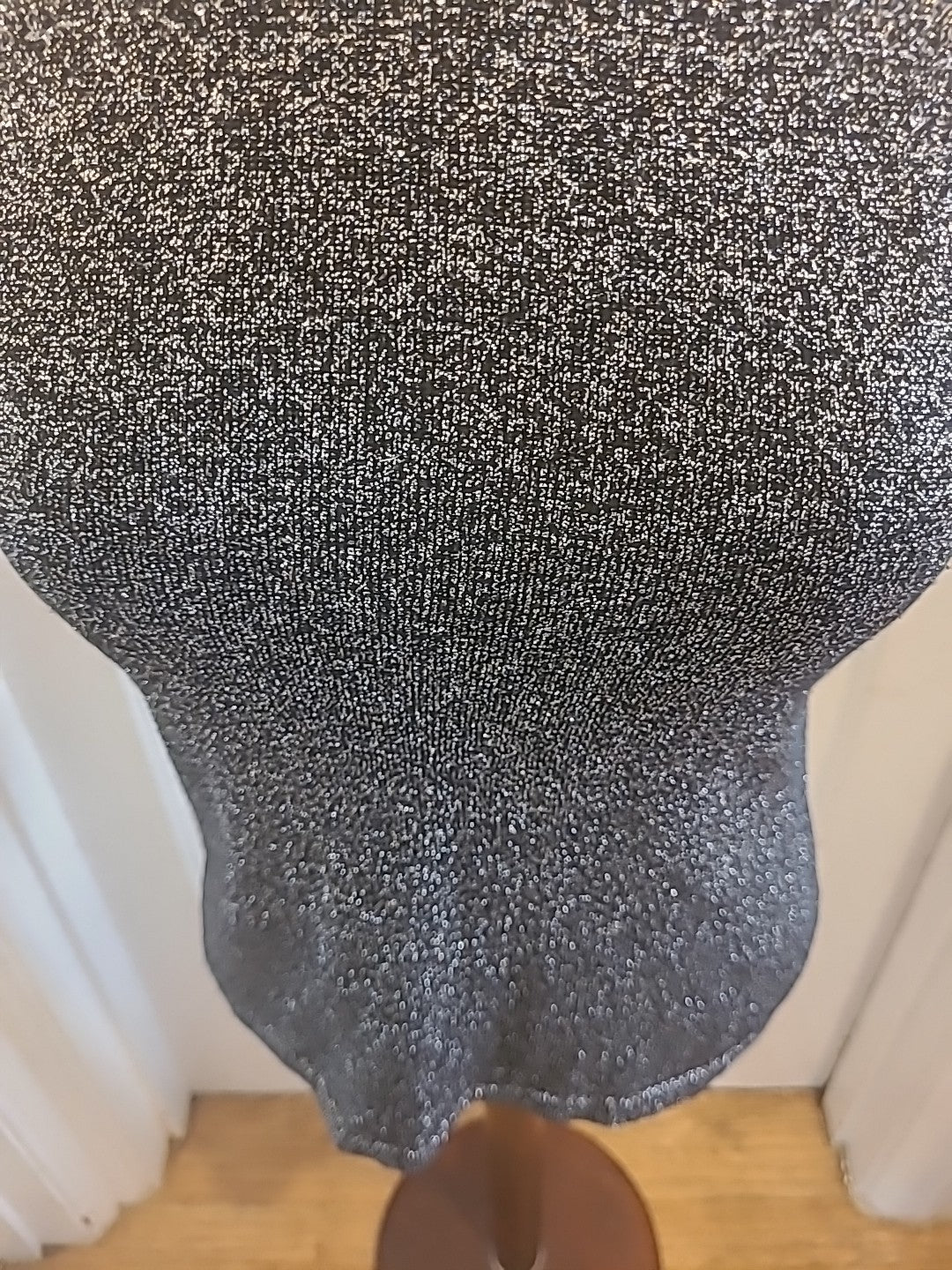 Ladies Classics Size Small Silver Shimmer Sleeveless Tshirt