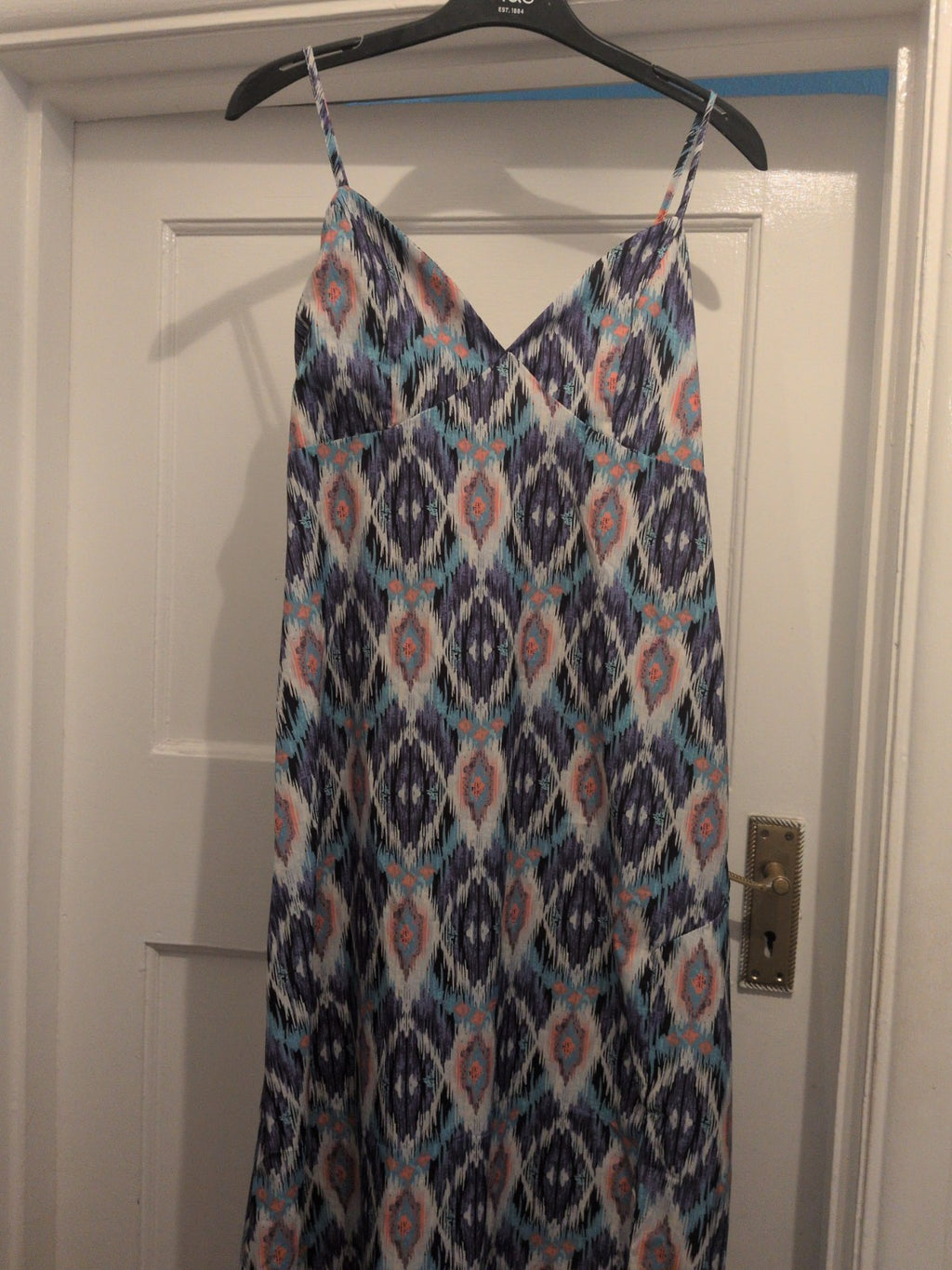 Menglu Fashion M/L Multicoloured Streaky Sleeveless Dress