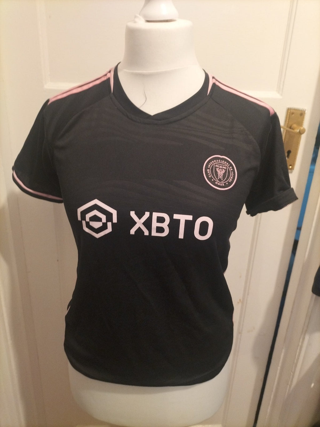 Boys Size 26 Black Inter Miami Messi Shirt