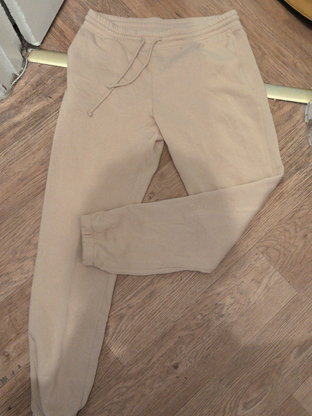 Divided By H&M Medium Beige Elasticated Joggers