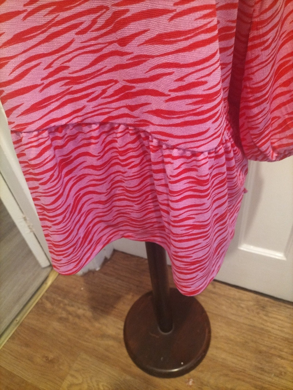 Brand New Ladies Tu Maternity Size 18 2 Tone Pink Long Sleeved Blouse