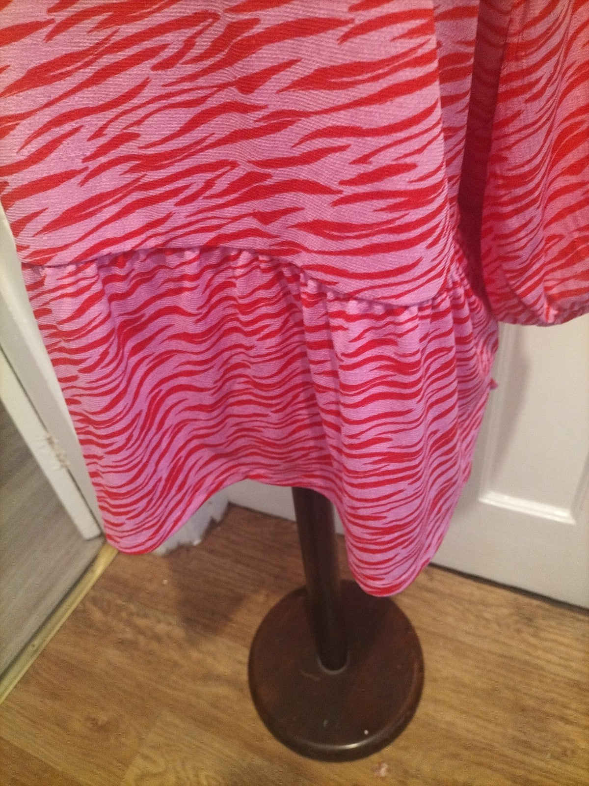 Brand New Ladies Tu Maternity Size 18 2 Tone Pink Long Sleeved Blouse