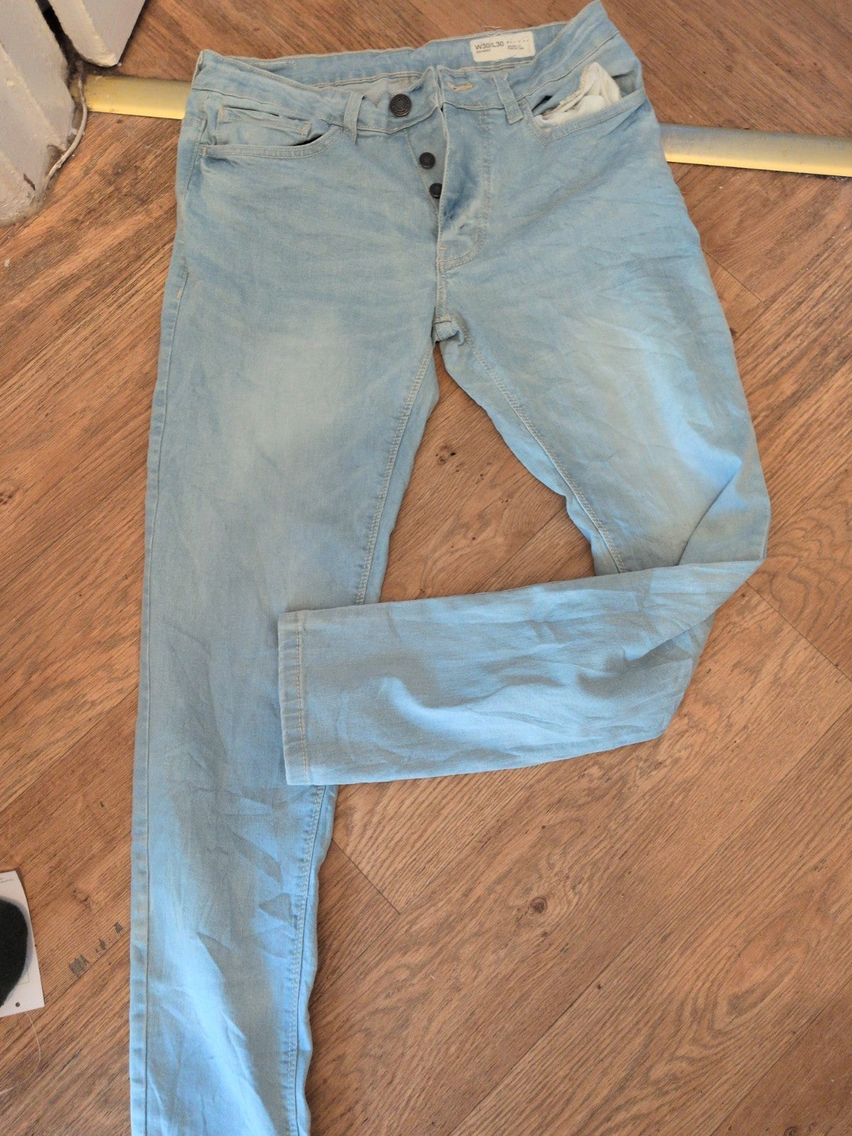 Denim Co 30x30 Skinny Pale Blue Jeans