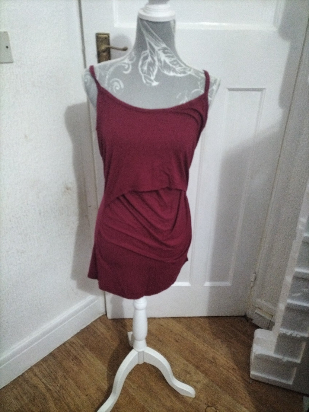 Ladies Size 2xl** Wine Sleeveless Top