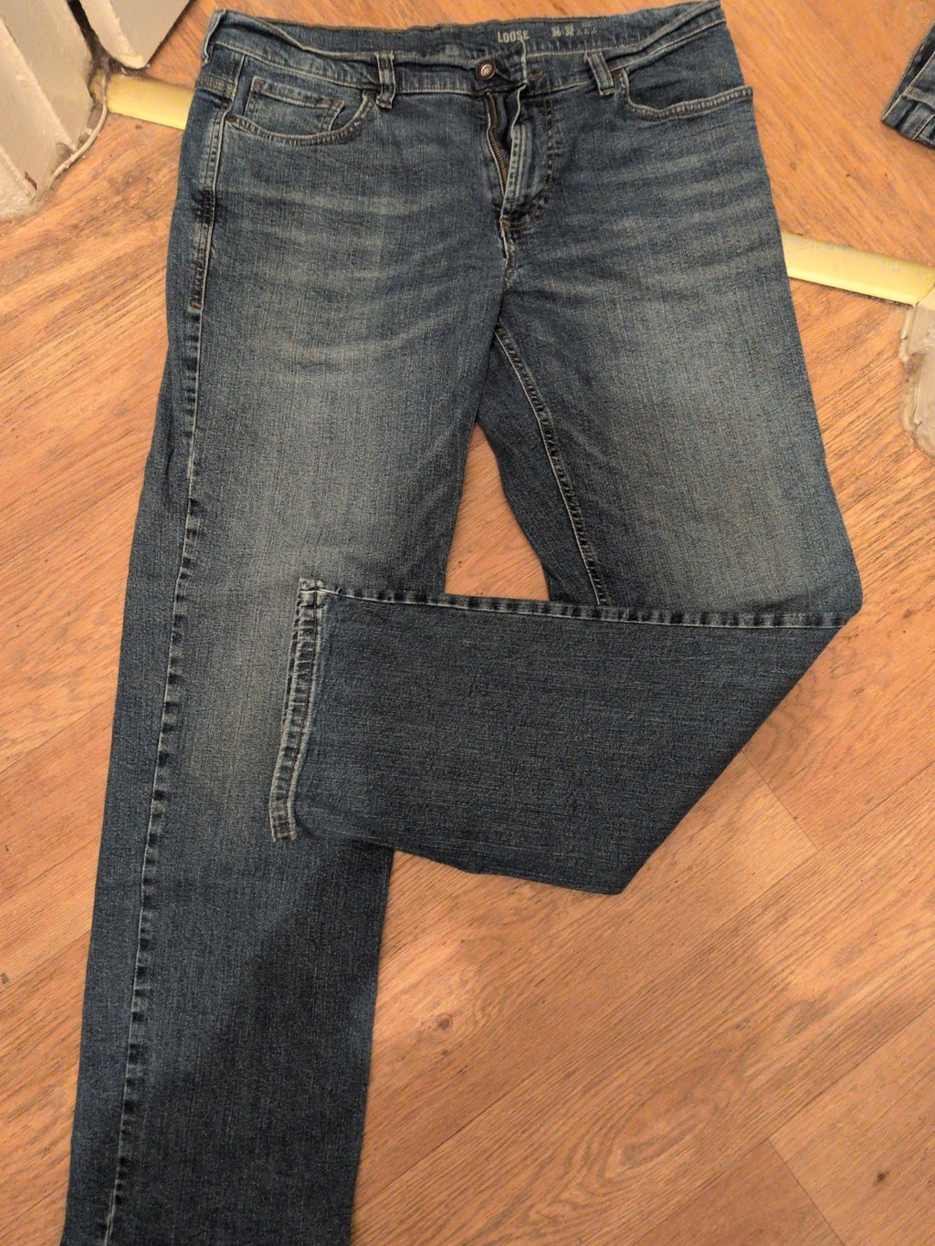 F&F 36/32 Loose Fit Denim Jeans