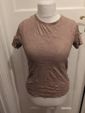 F&F 8 Mocha Short Sleeve T-shirt