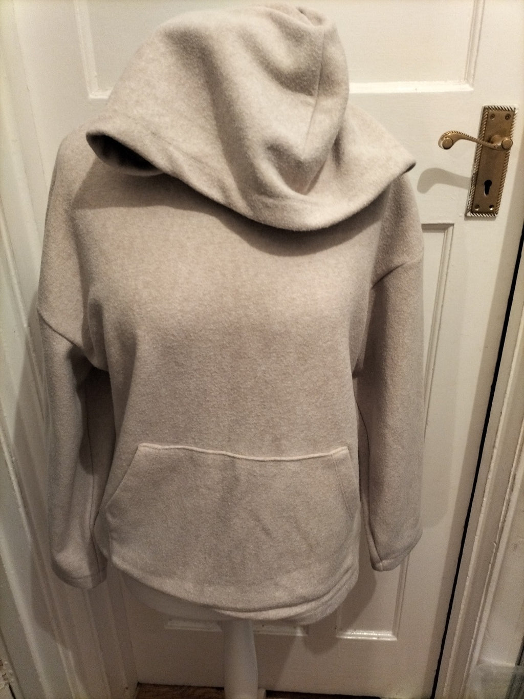 Nutmeg 14 Beige Heavy Pullover Hoodie