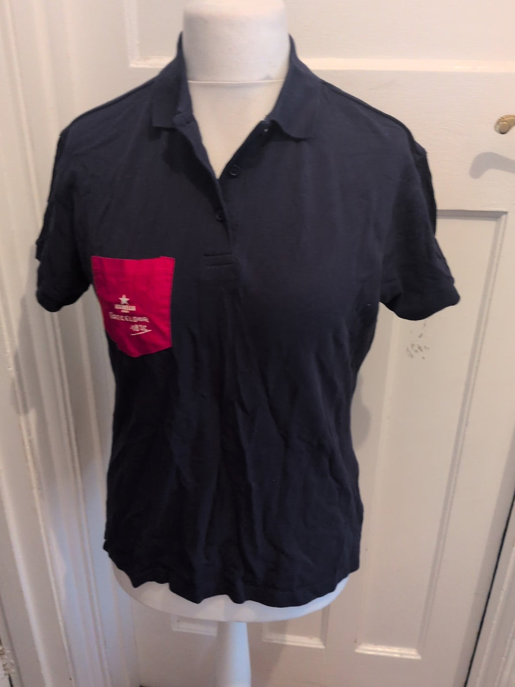 Estrella Large Navy Short Sleeve Polo