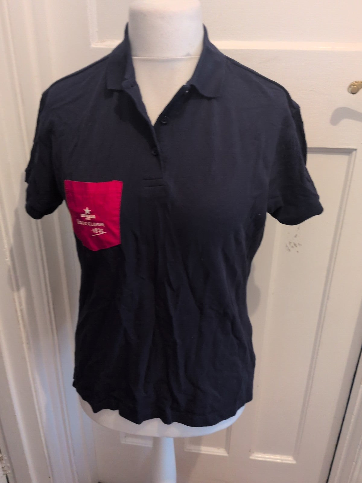 Estrella Large Navy Short Sleeve Polo