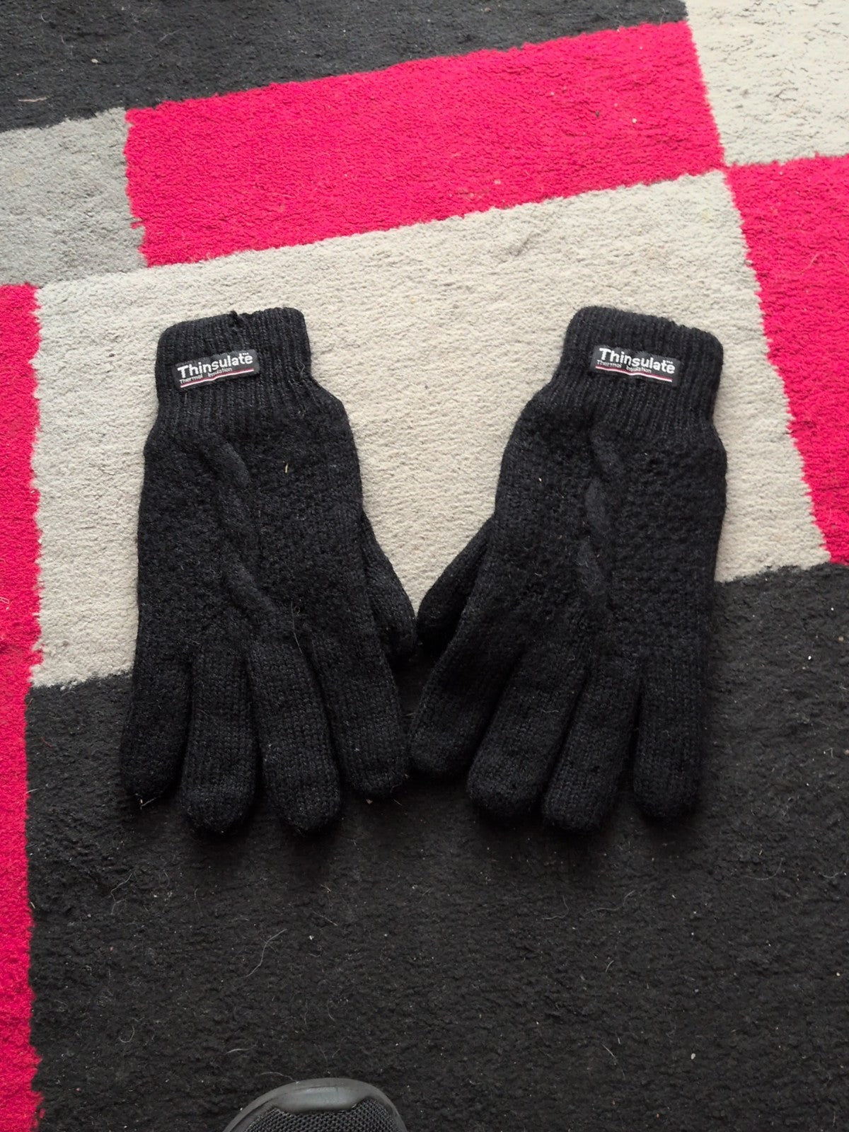 Thinsulate Thermal Gloves Black