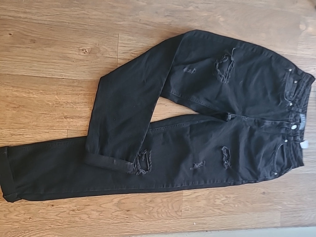 Ladies Primark Size 8 Black Denim Jeans