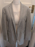 Zara XL Grey Lined Blazer