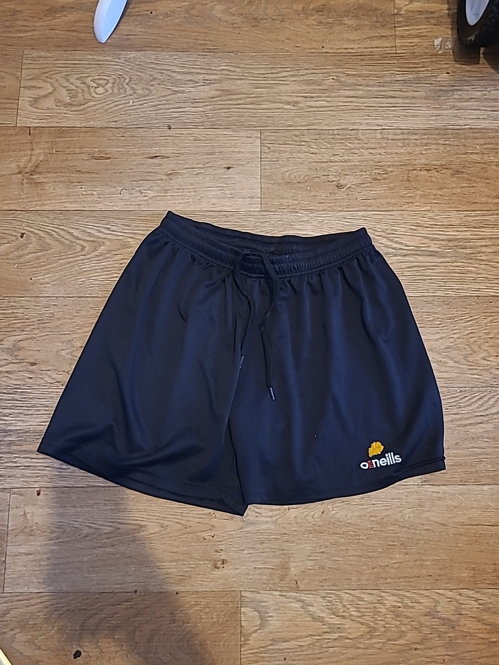 Boys Oneils Size Large Black Elasticated Athletic Shorts