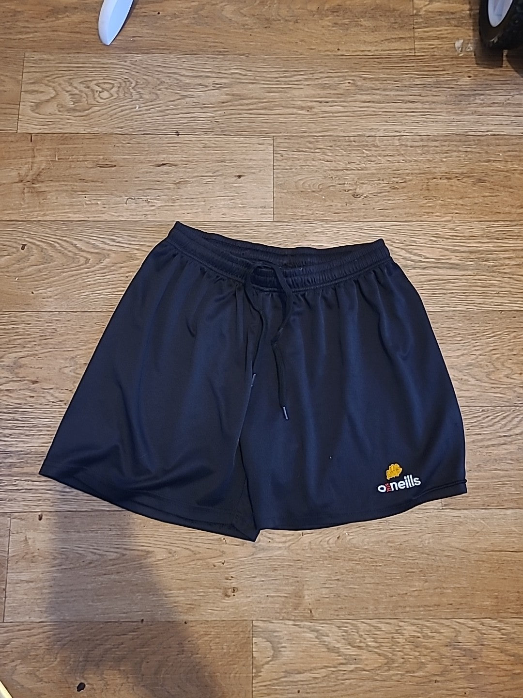 Boys Oneils Size Large Black Elasticated Athletic Shorts