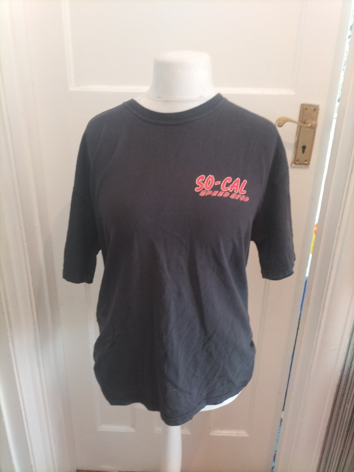 Hanes Beefy Large Printed T-shirt Short Sleeve