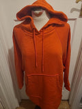 Mens H&M Size Medium(Looks Way Bigger) Orange Hoodie