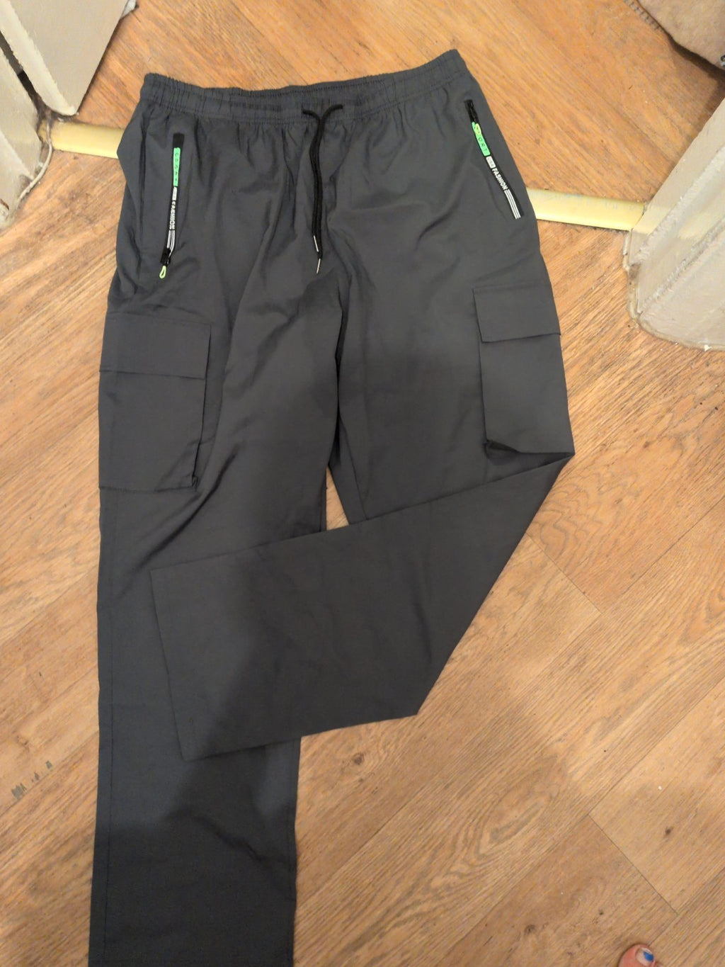 Brand New XL Grey Sport Track Pants Cargo