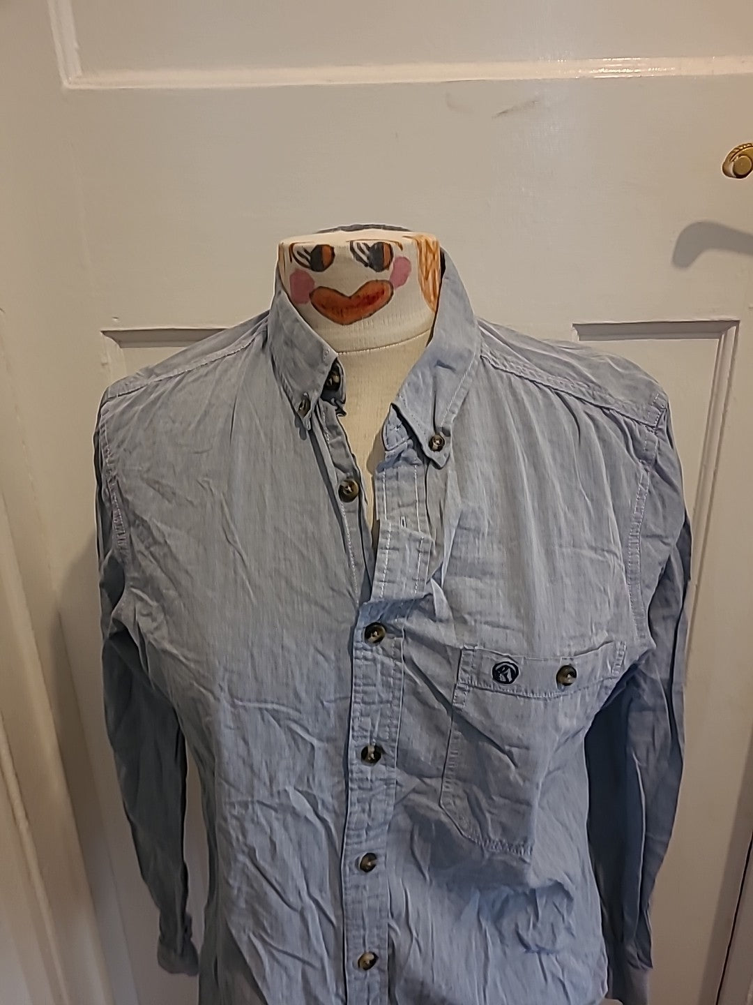 Mens Tog 24 Size Small Grey Long Sleeved Shirt