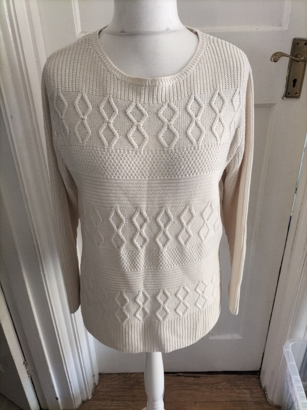 Love Knitwear 18 Cream Pullover Jumper