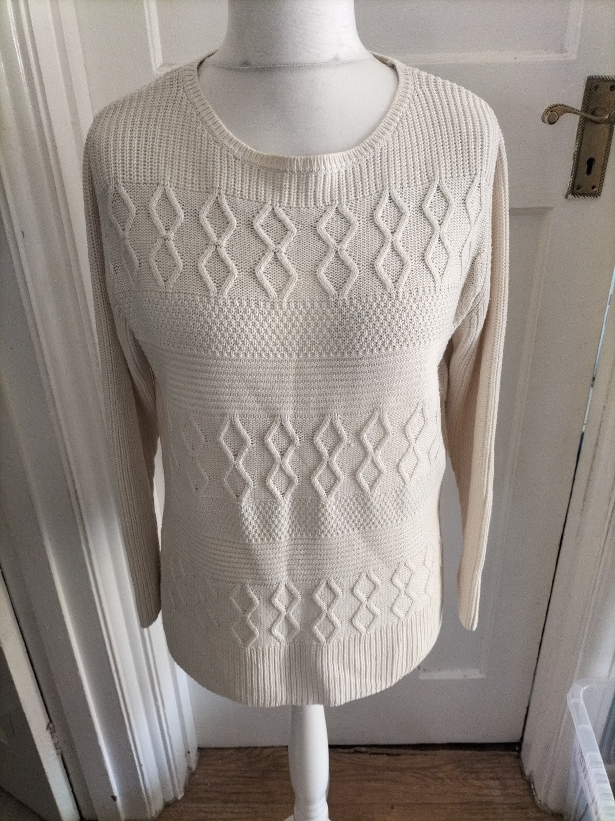 Love Knitwear 18 Cream Pullover Jumper