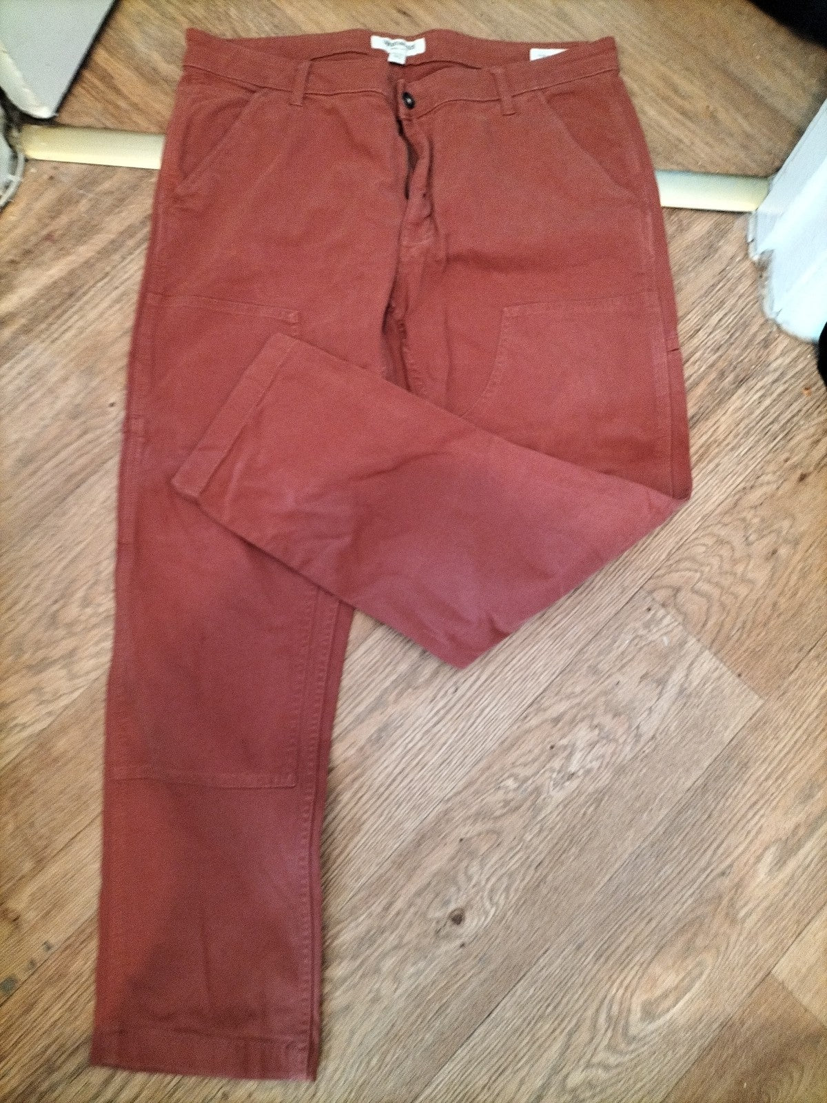 Goodthreads 35x28 Stretch Canvas Rust Colour Chino