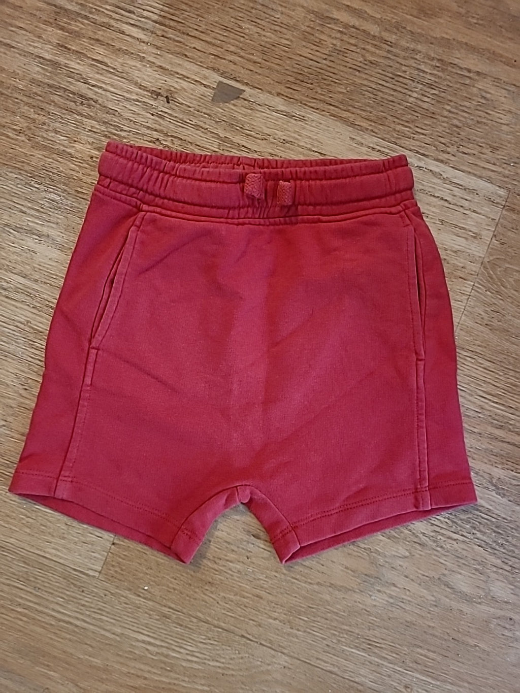 Boys George 4-5 Years Red Elasticated Shorts