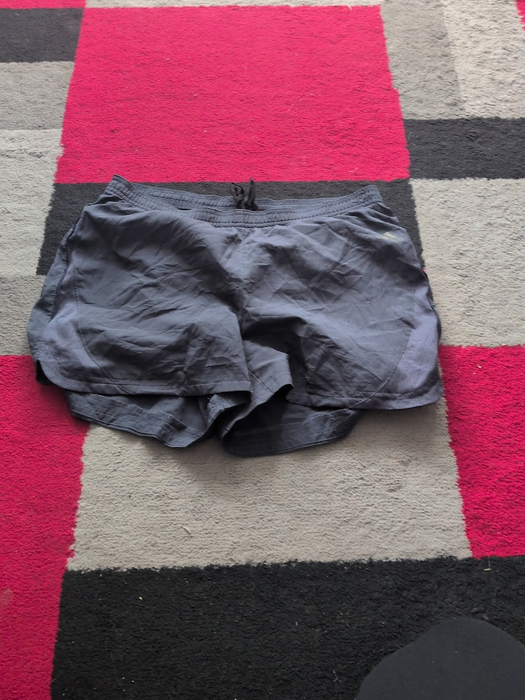 Adidas 12 Navy Elasticated Shorts