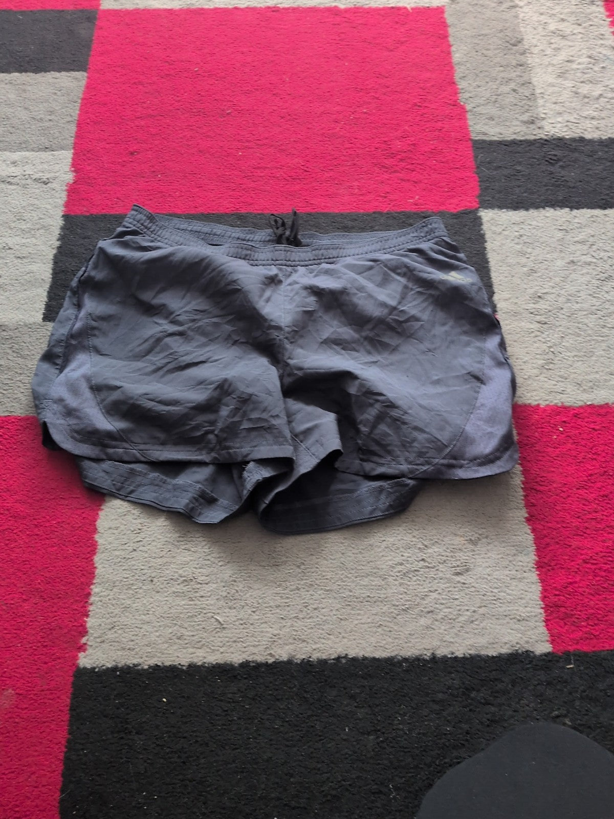 Adidas 12 Navy Elasticated Shorts