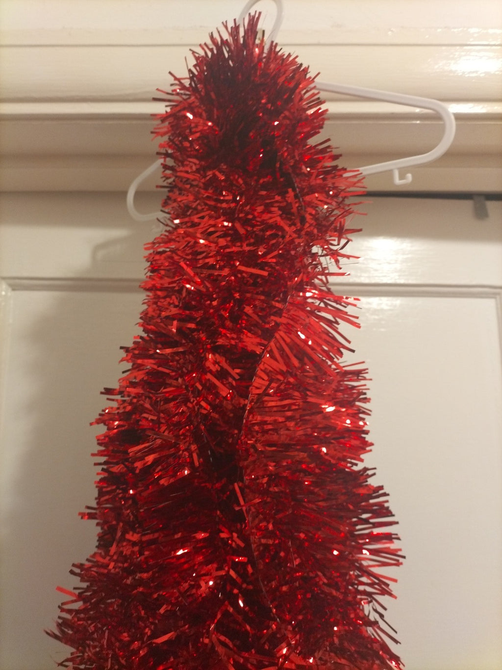 Brand new Red 2M Christmas decoration Tinsel