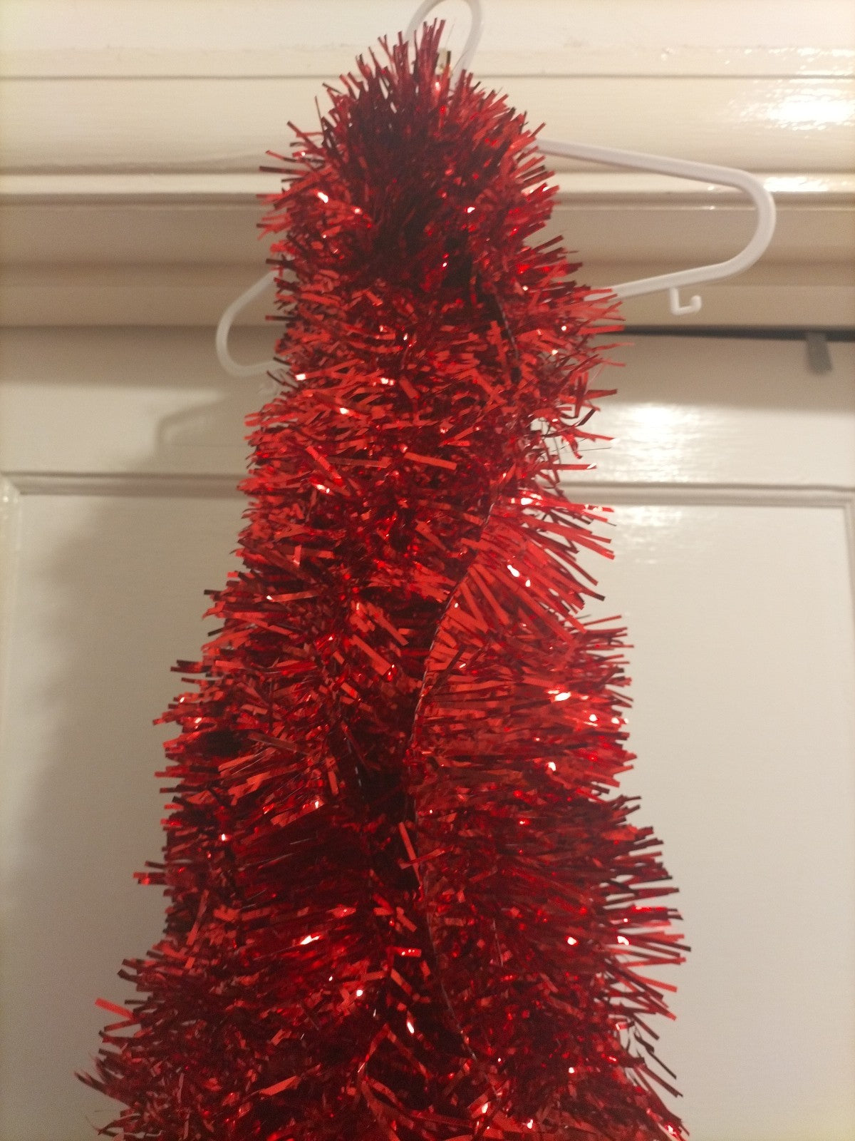 Brand new Red 2M Christmas decoration Tinsel