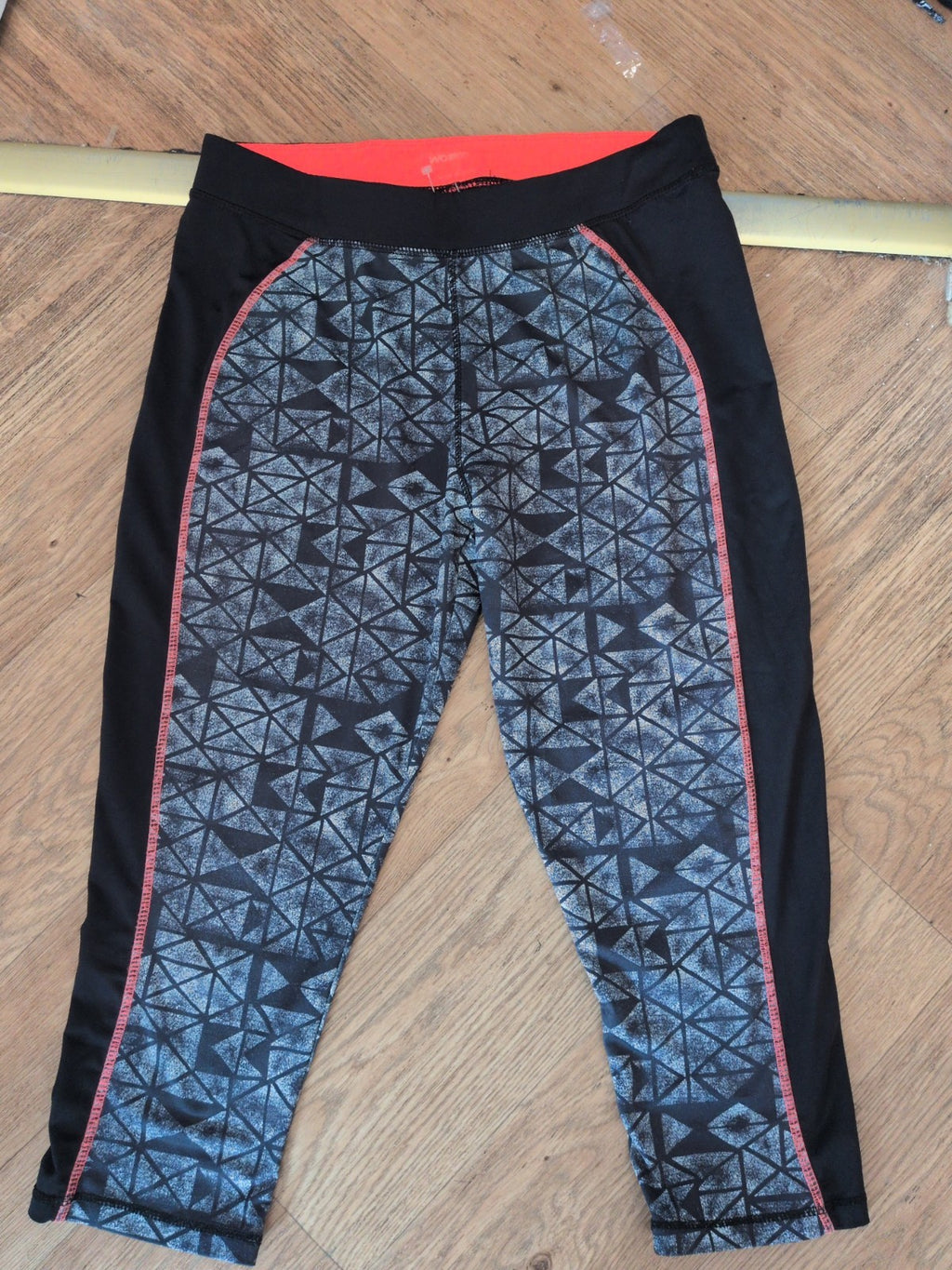 Workout 10 Grey Patterned Leggings