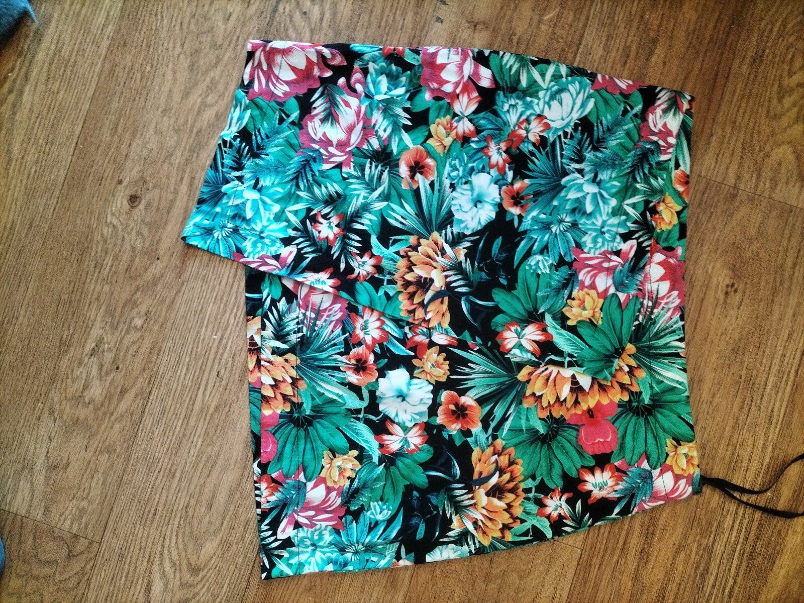 Ladies Size Small Multi Coloured Floral Mini Wrap Style Skirt