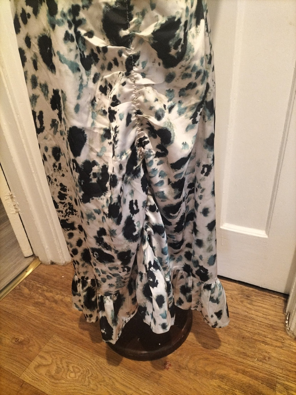 Ladies Na-kd Size Euro 46 Camo Style Strappy Dress