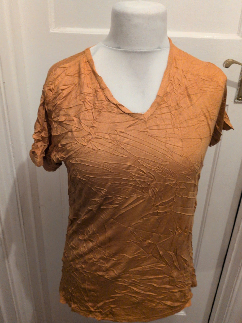 Giveupp Medium Gold Short Sleeve T-shirt