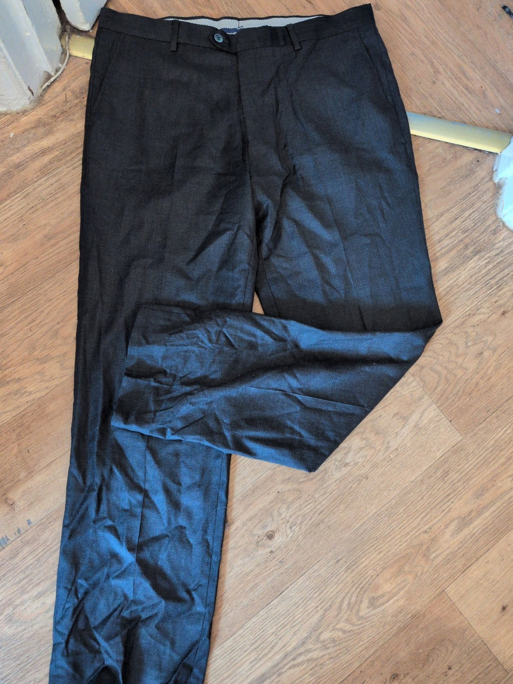 EU 52 Grey Smart Trousers